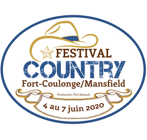 Logo du festival country